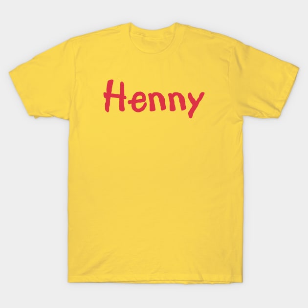 Henny (red) T-Shirt by electricpidgeon